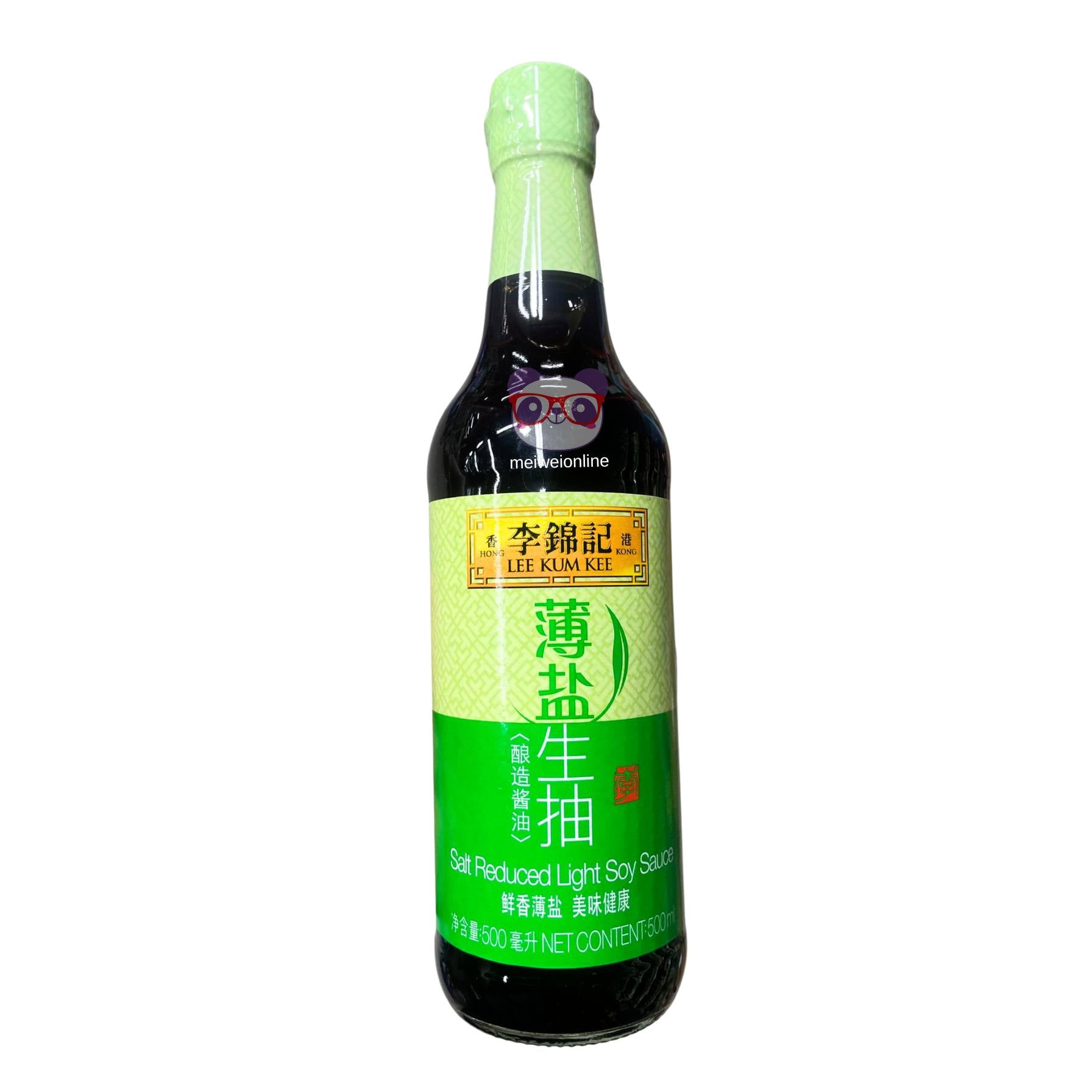 Molho de soja light com redução de sal - Lee Kum Kee 500ml