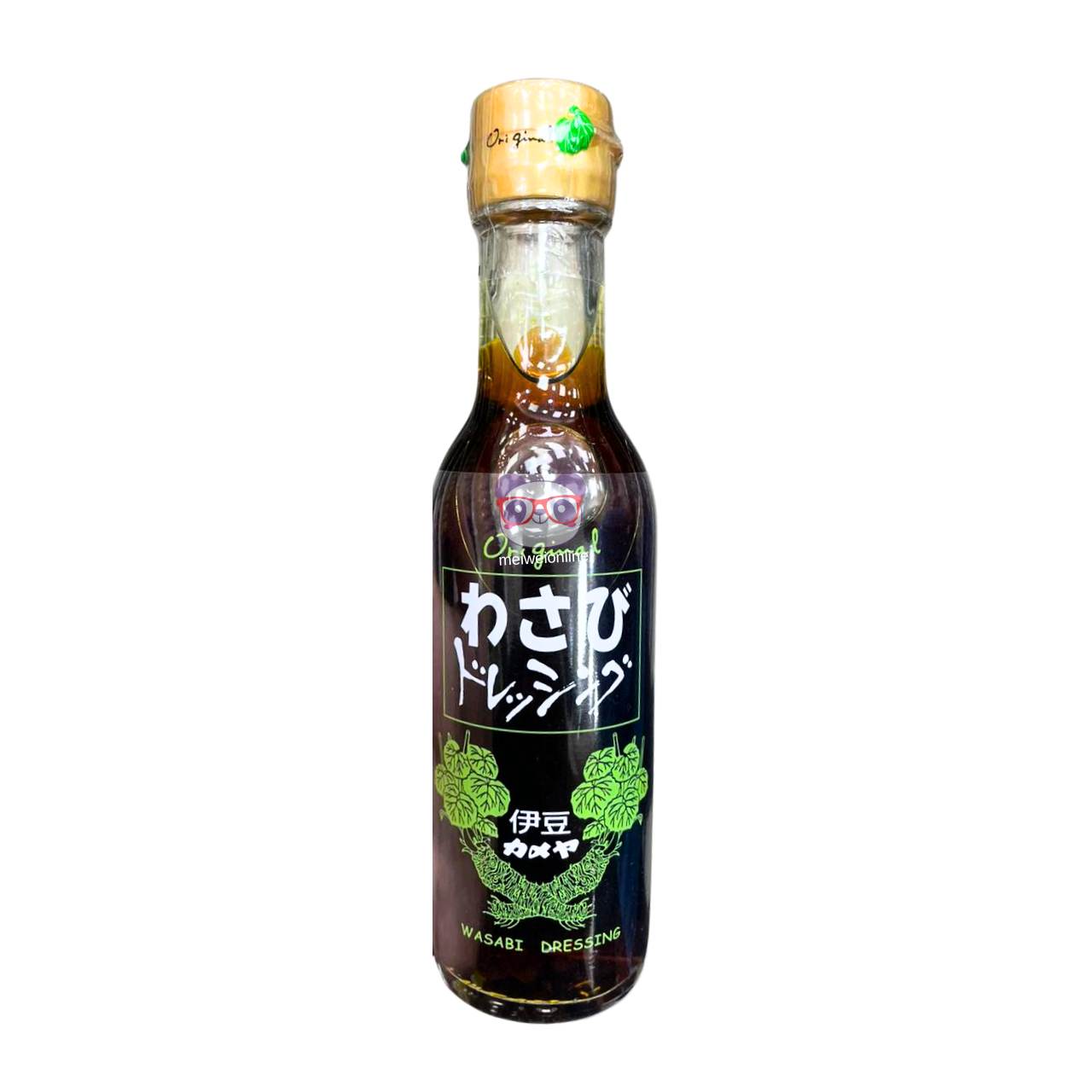 Molho de wasabi (raiz forte) para salada - Kameya 180ml