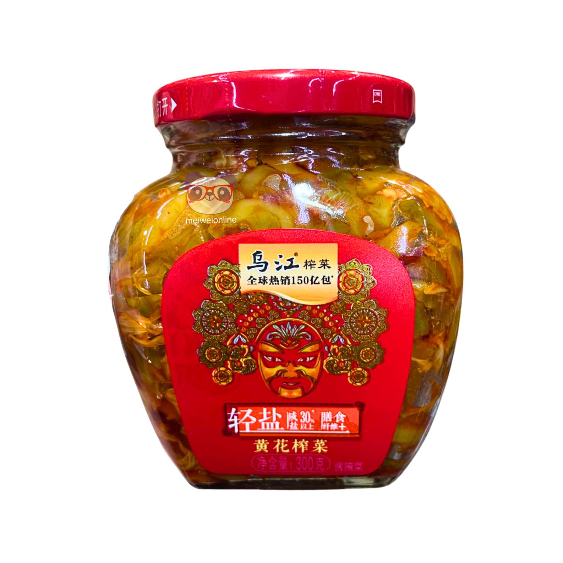 Mostarda em conserva - Wujiang 300g