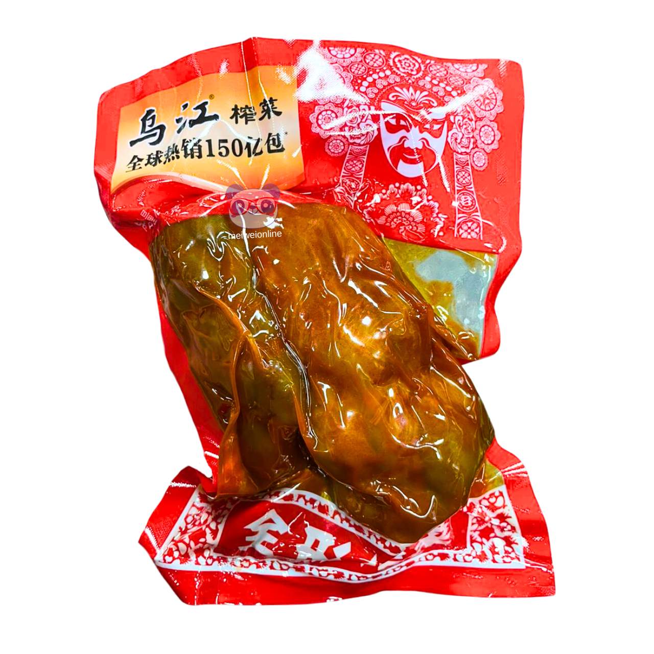 Mostarda chinesa com óleo de pimenta - Wujiang 300g
