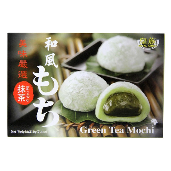 Mochi sabor Matcha (Chá Verde) - Royal Family 210g
