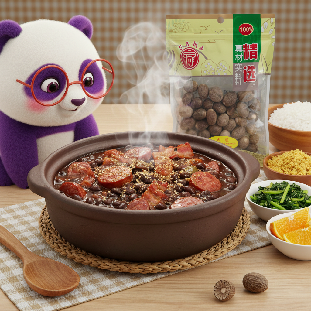 Noz Moscada - Feijoada com embalagem real