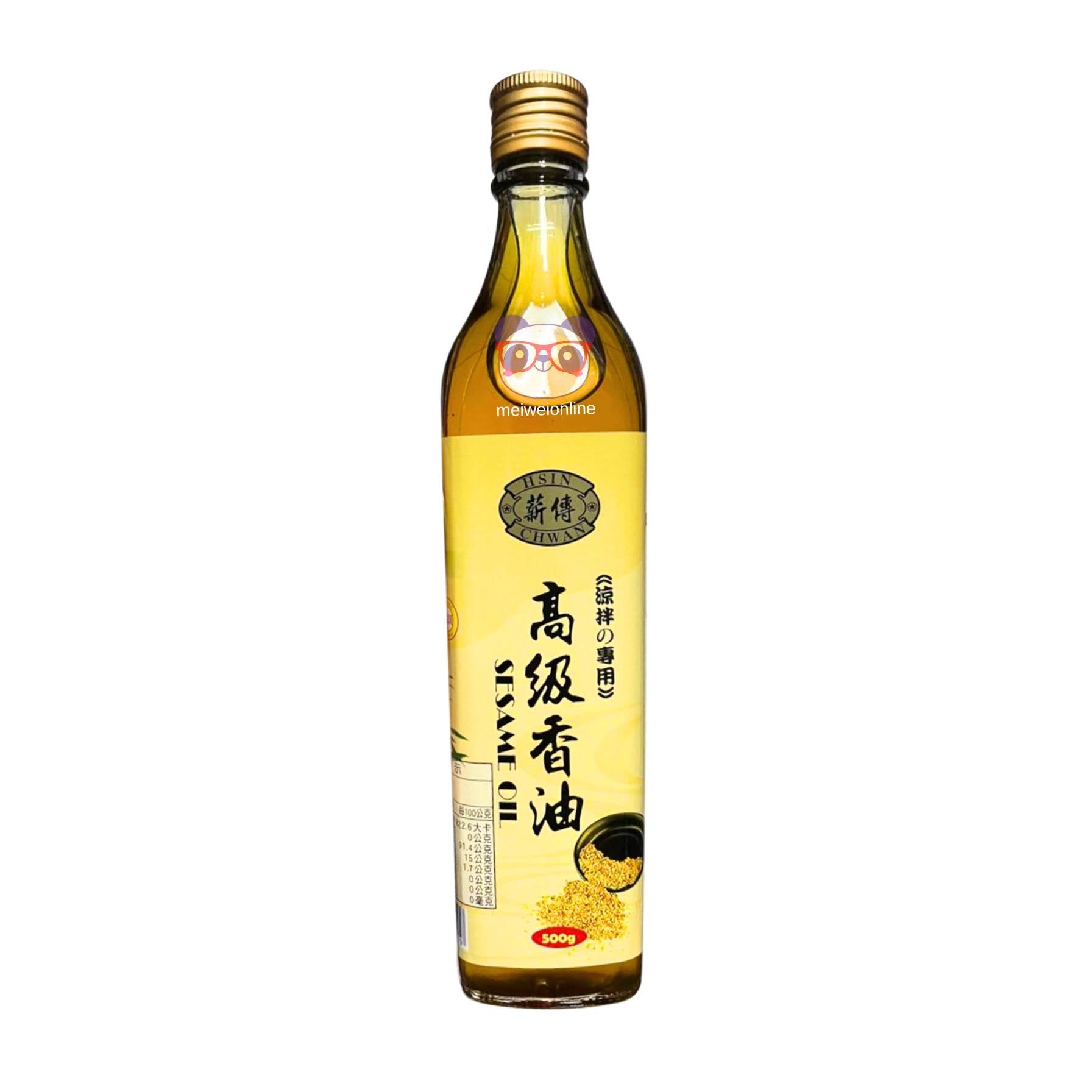Óleo De Gergelim Torrado Roasted Sesame Yi-feng Food 500ml