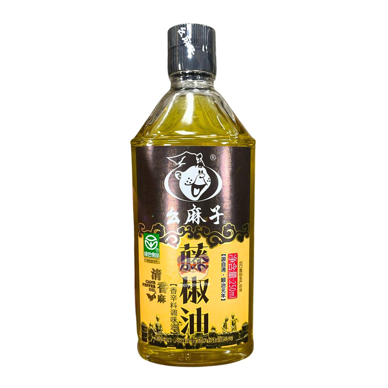 Óleo de pimenta Sichuan - Yaomazi 250ml