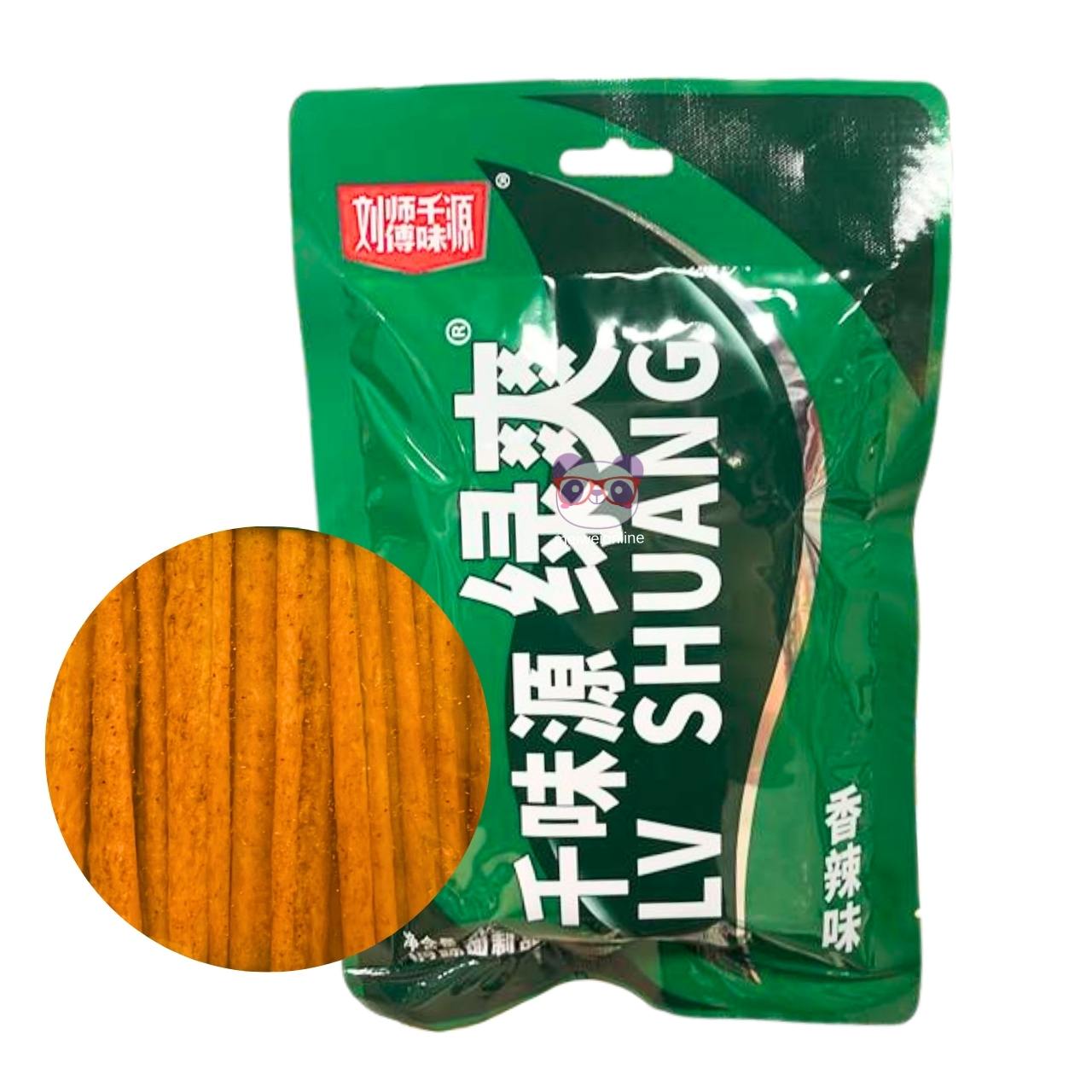 Palitos de glúten crocantes e picantes - QianWeiYuan 72g