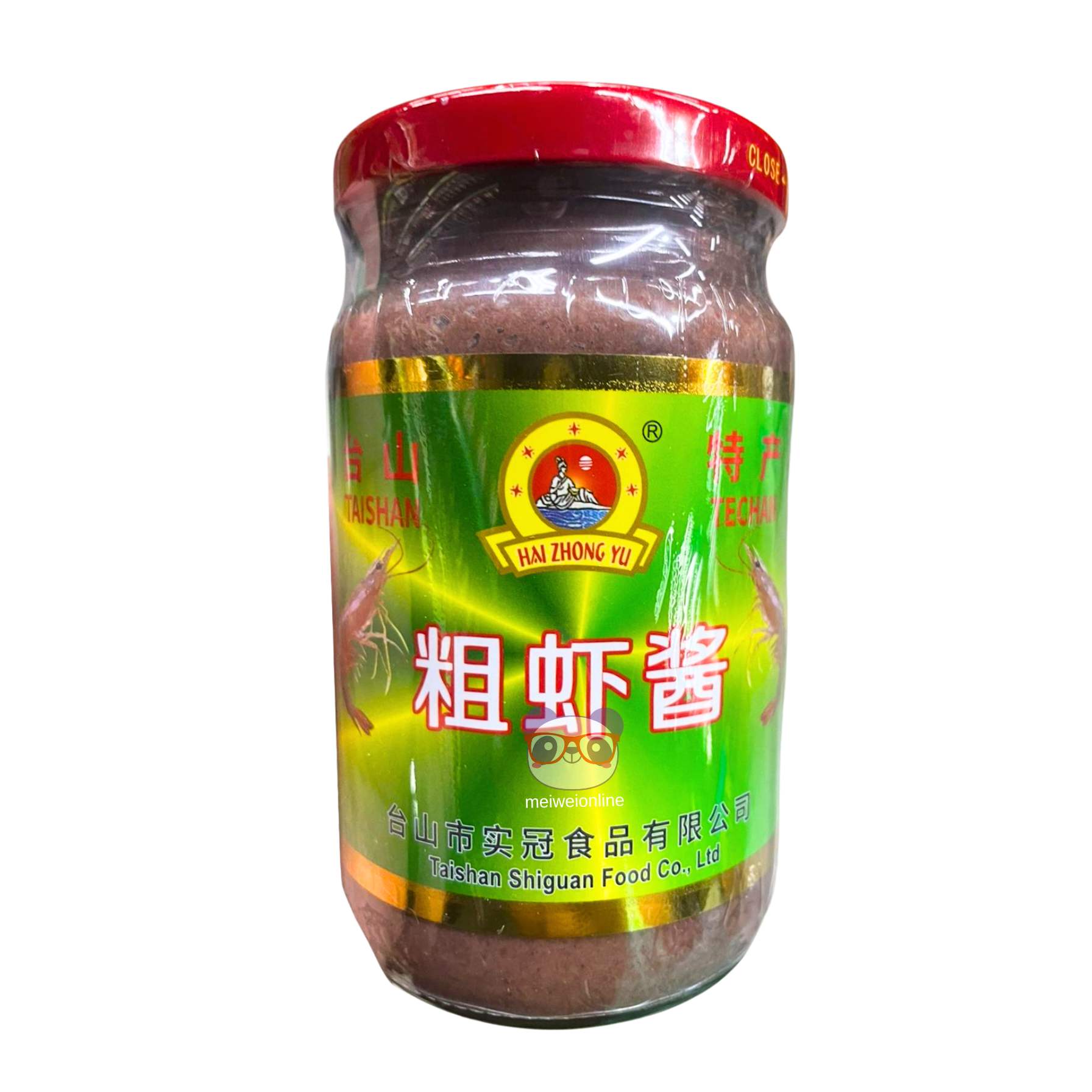 Pasta grossa de camarão - Hai Zhong Yu 360g