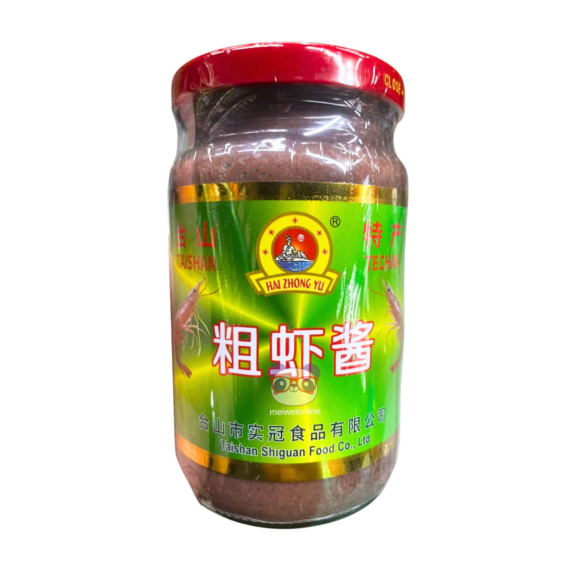 Pasta grossa de camarão - Hai Zhong Yu 360g