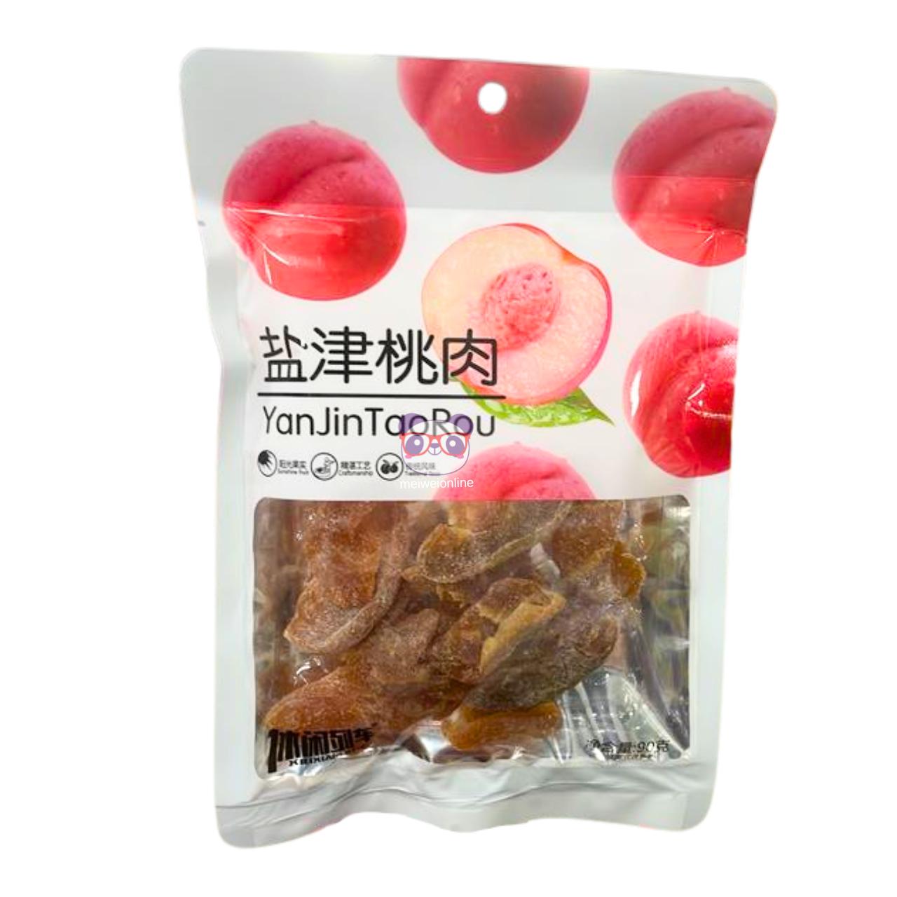 Pêssego desidratado (YanJinTaoRou) - Xiu Xian Lieche 90g