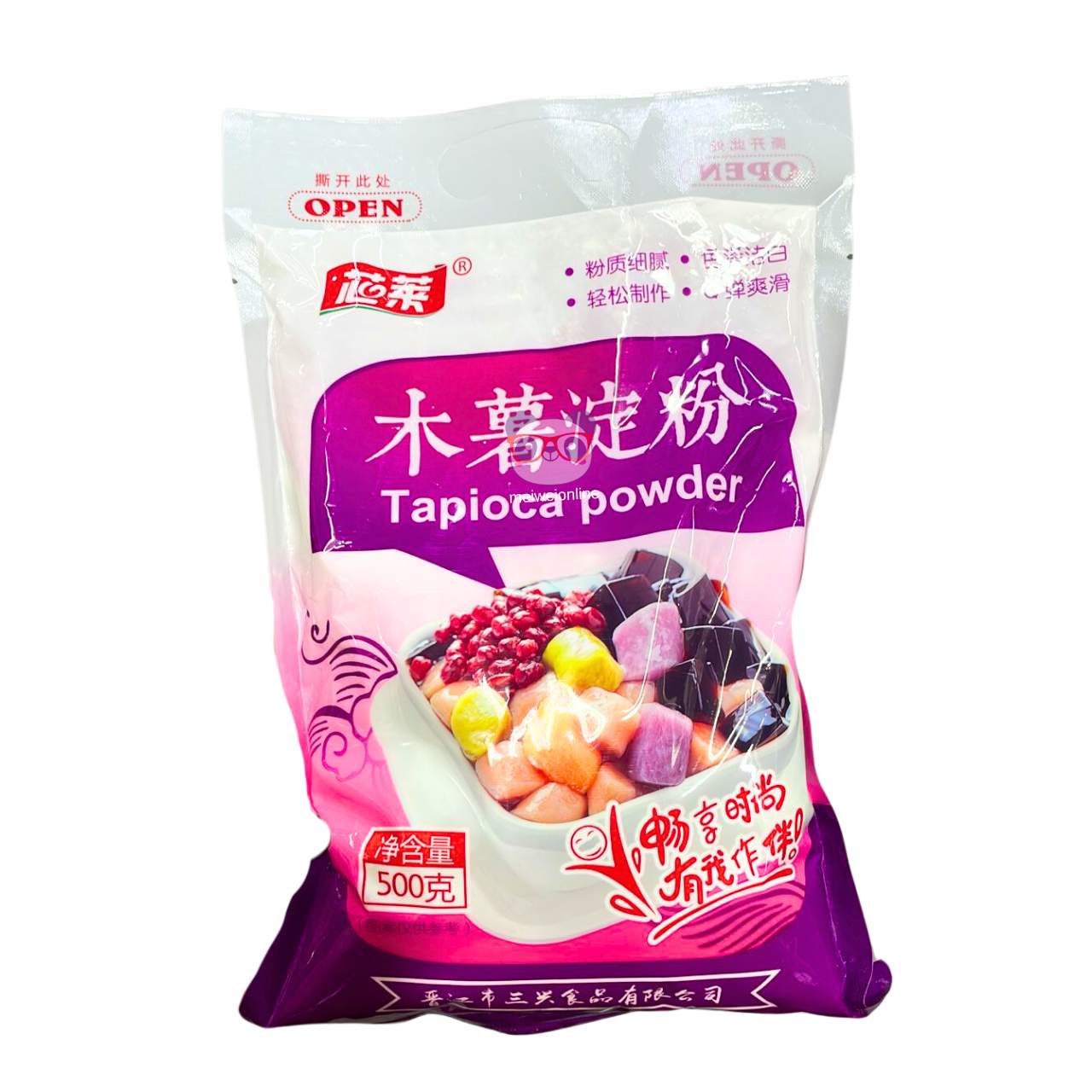 Amido de tapioca - Jinjiang Taisanxing 500g