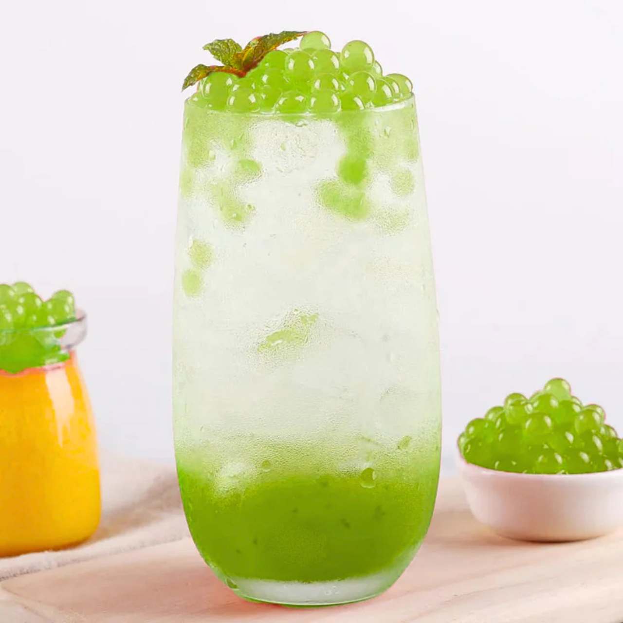 Bolinhas Explosivas (Popping Boba) Bubble Kill sabor maçã verde - Guangxi 1,25kg
