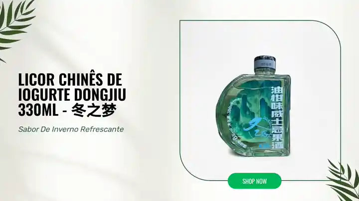 Licor Chin&ecirc;s de Iogurte Dongjiu 330ml - 冬之梦 by@Outfy