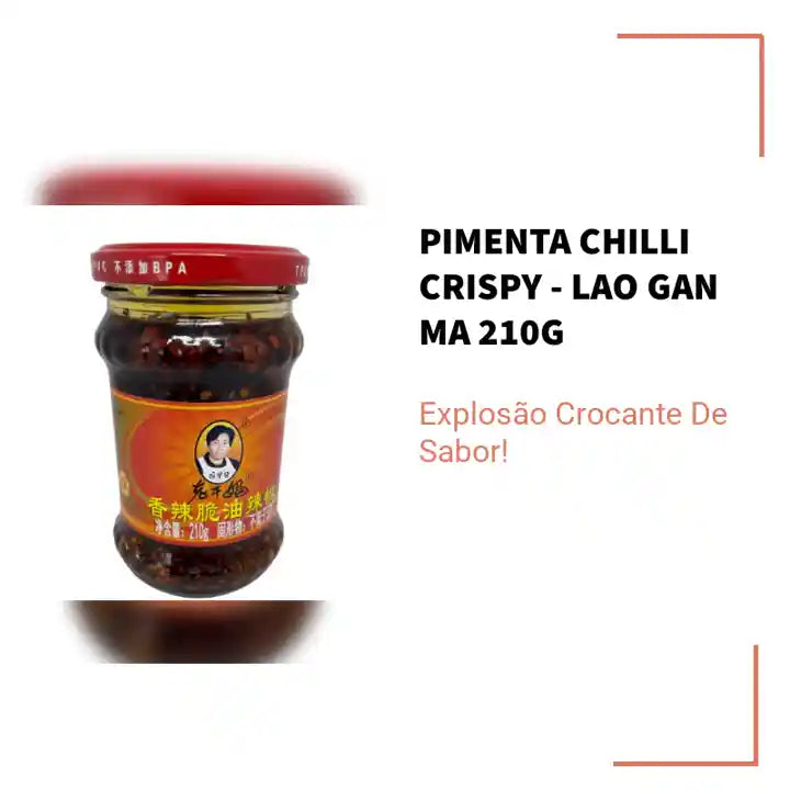 Pimenta Chilli Crispy - Lao Gan Ma 210g by@Outfy