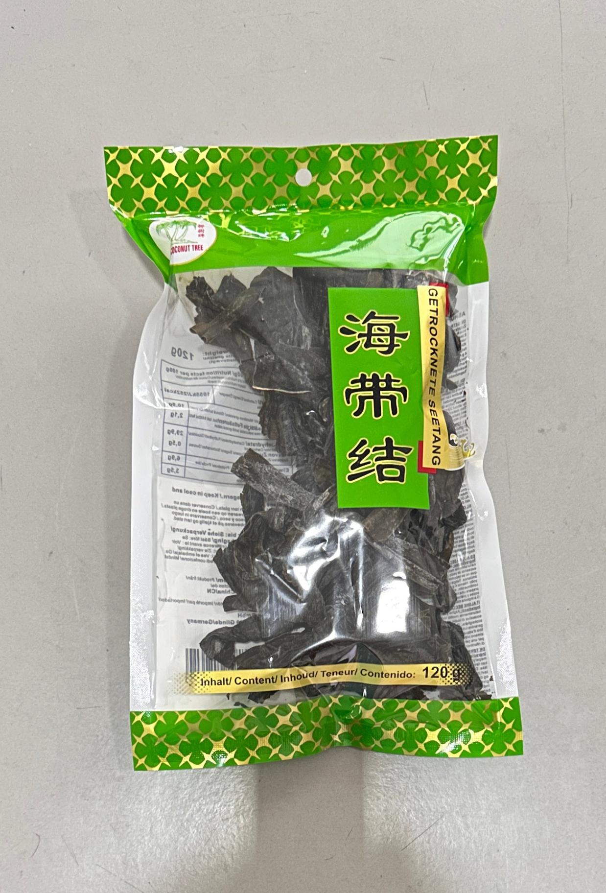 Alga Kombu em Nó（海带结）- Coconut Tree 120g