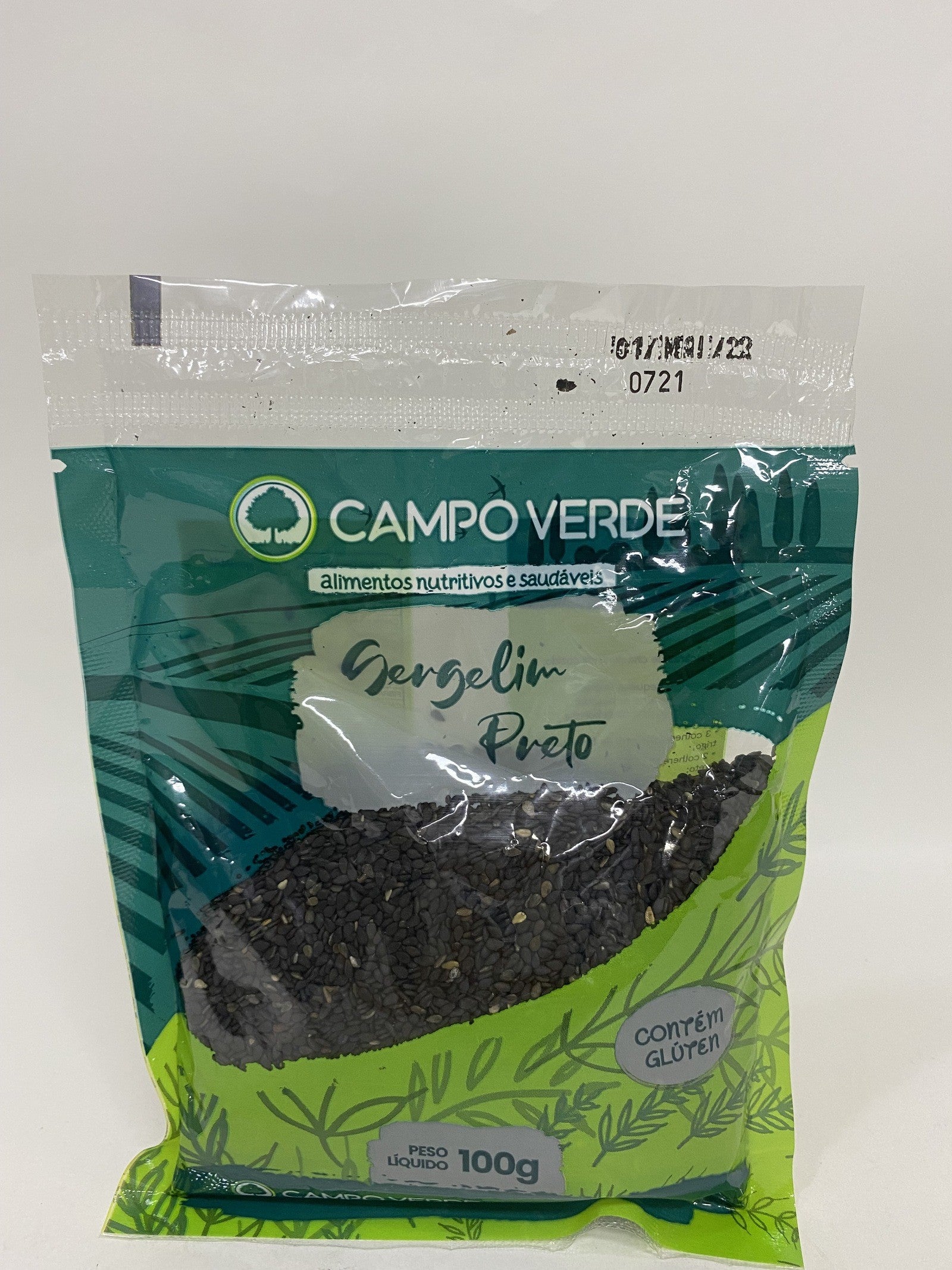 Gergelim Preto - Campo Verde 100g