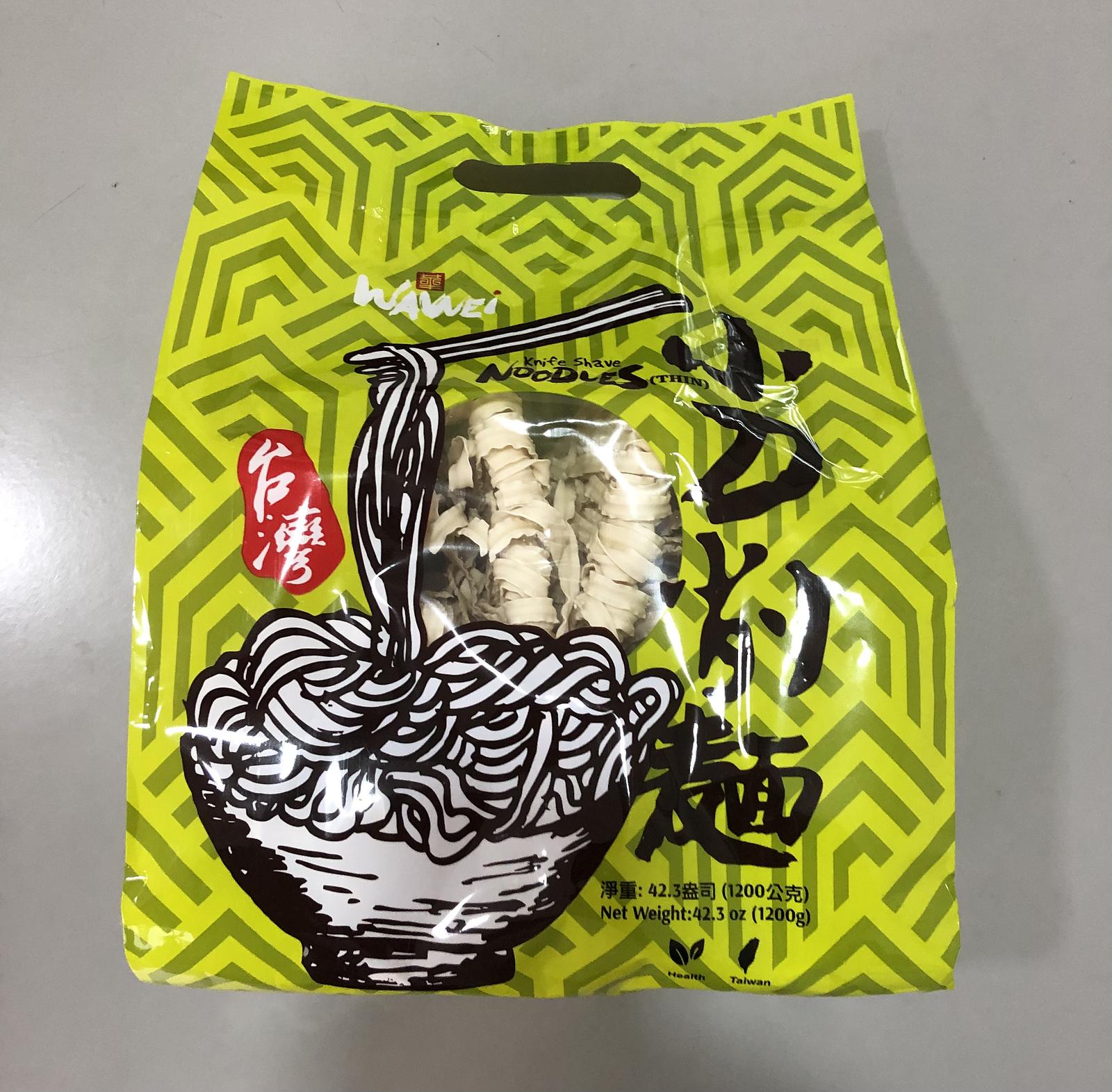 Lamen Taiwan Xiao Dao Xiao Mian Wei Wei 1200g - Macarrão Artesanal