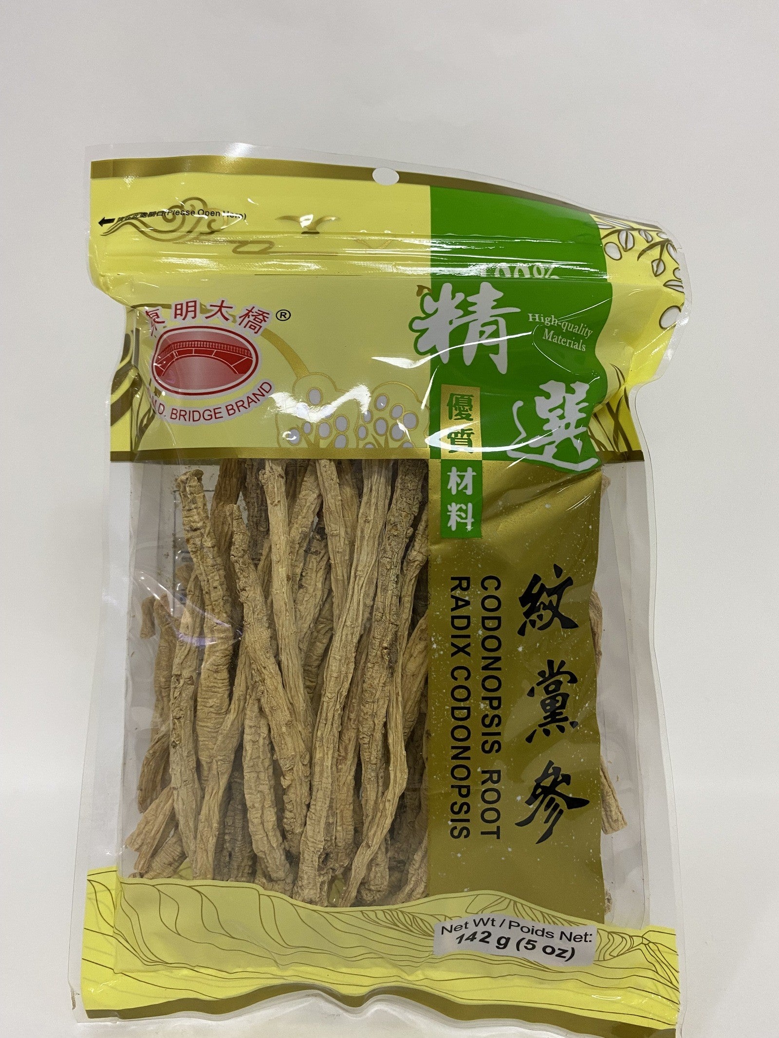 Raiz de Codonopsis（纹党参）- Red Bridge Brand 142g