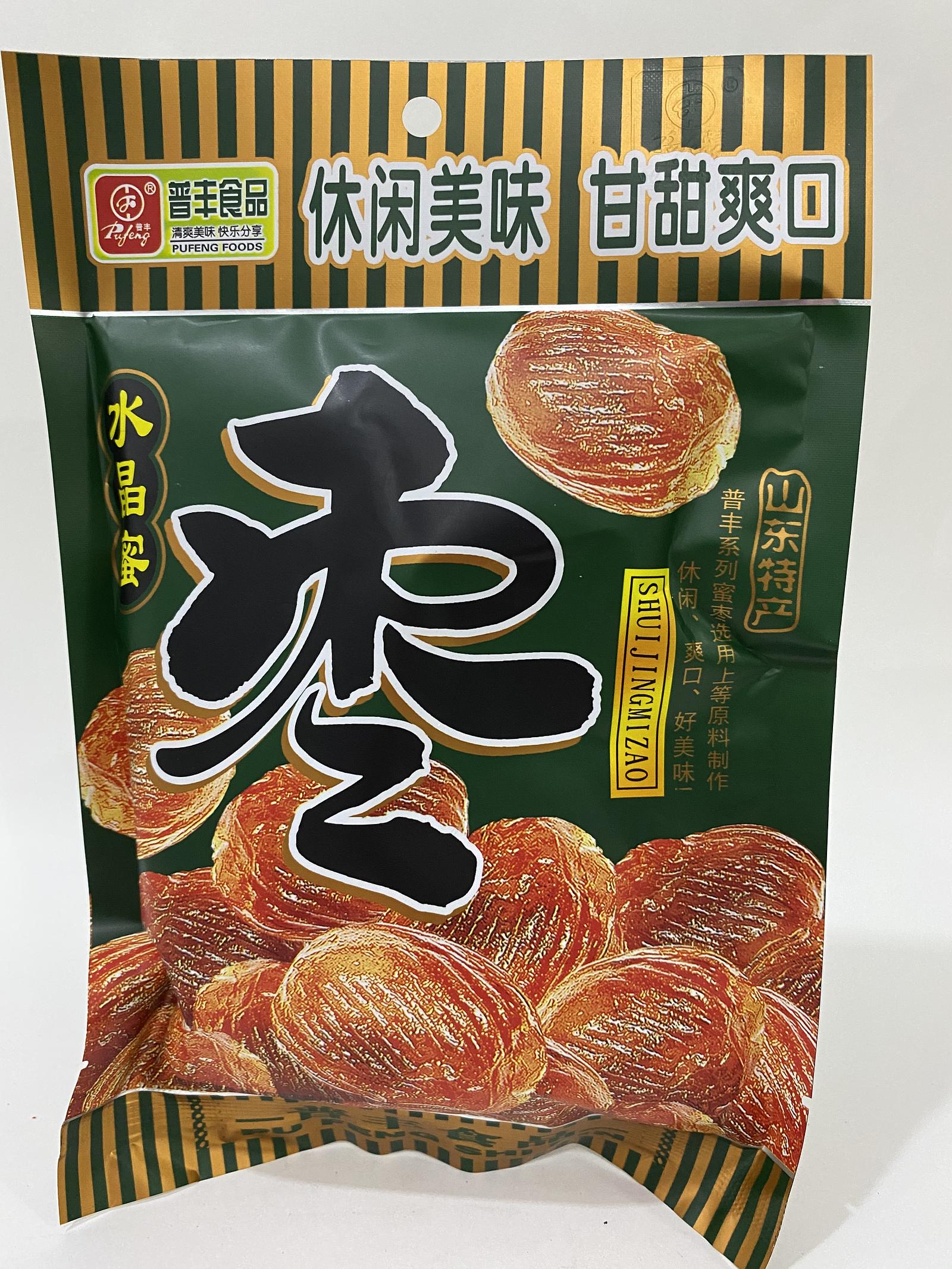 Tâmaras Cristalizadas（水晶蜜枣）- Pufeng 208g