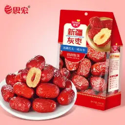 Tâmaras Cinzas de Ruoqiang（若羌灰枣）- Sihong 500g