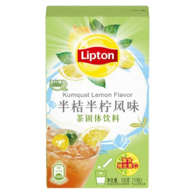 Chá Preto Kumquat Limão（半桔半檬風味）- Lipton 100g