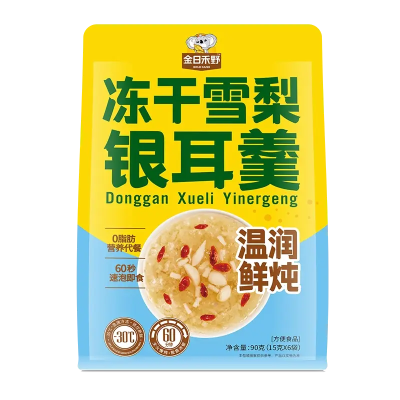 Sopa de Pera e Tremella Liofilizada（冻干雪梨银耳羹）- Jinri Heye 90g