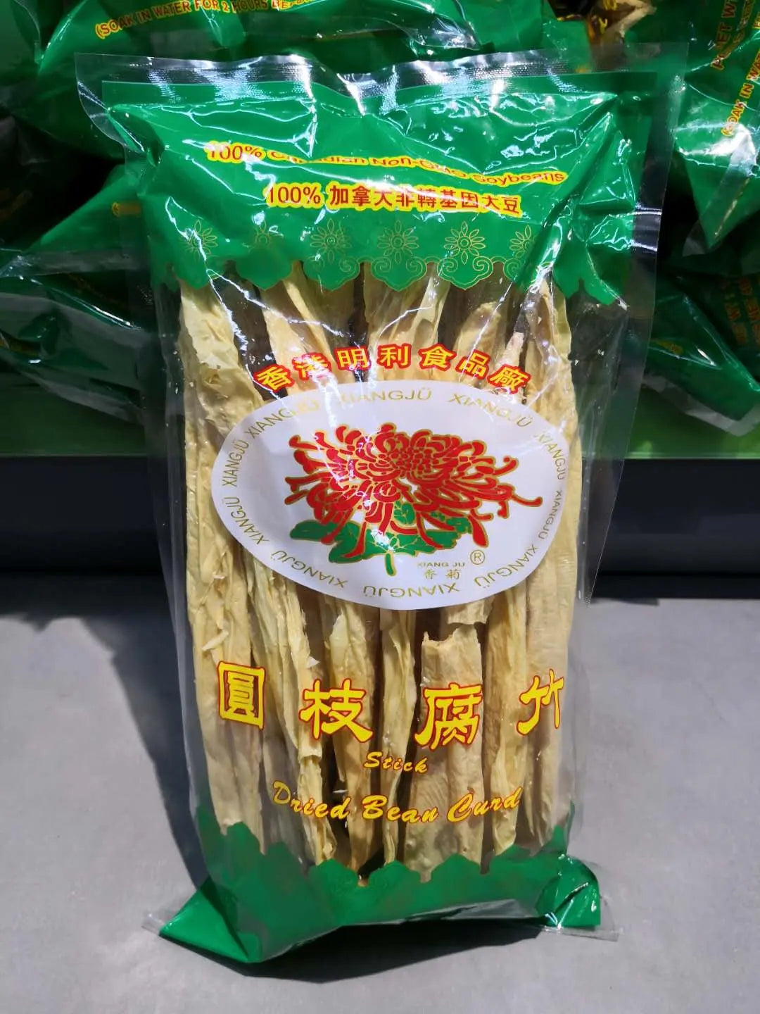 Bastões de Tofu Secos（圆枝腐竹）- Xiang Ju 400g