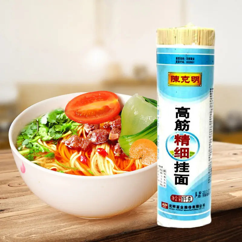 Macarrão de Trigo Fino（高筋精细挂面）- Chen Keming 1000g
