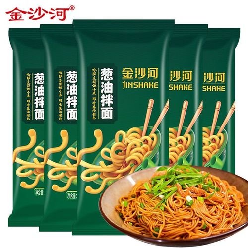 Macarrão Instantâneo de Cebolinha（葱油拌面）- Jinsha He 360g