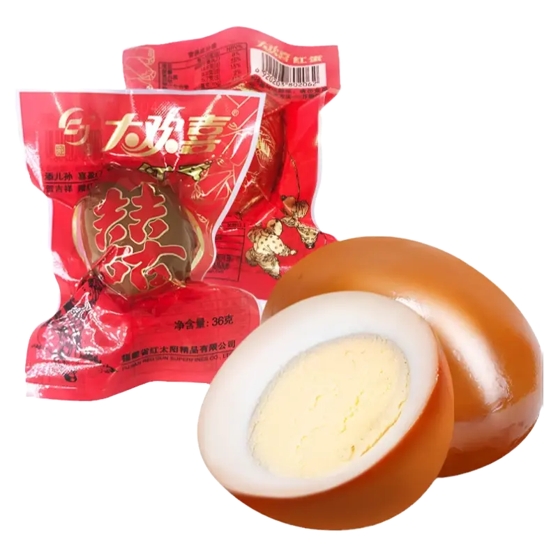Ovo Cozido Temperado（大欢喜红蛋）- Guosheng 36g