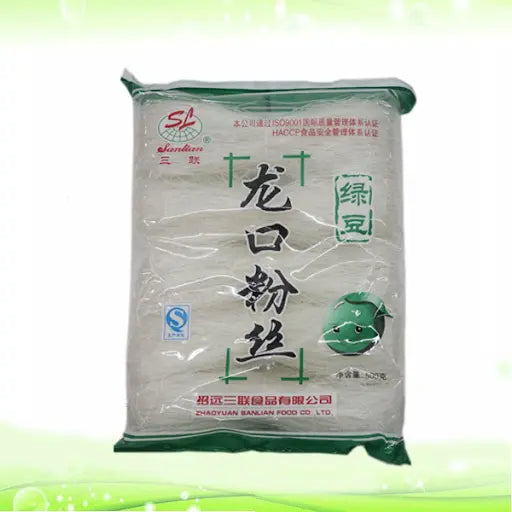 Macarrão de Feijão Mungo（龙口粉丝）- Shenlian 500g
