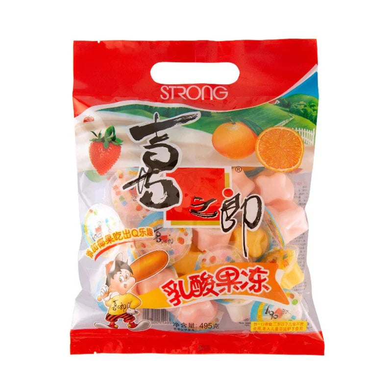 Gelatina de Leite Fermentado（喜之郎乳酸果冻）- Strong 360g