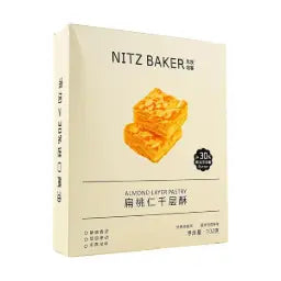 Biscoito de Amêndoa em Camadas（尼茨扁桃仁千层酥）- Nitz Baker 102g