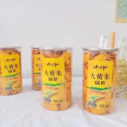 Biscoito de Arroz Crocante Sabor Picante（小吃猫大黄米锅巴）- Xiaochimao 240g
