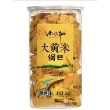 Biscoito de Arroz Amarelo Sabor Churrasco （大黄米锅巴烧烤味）- Xiaochimao 240g