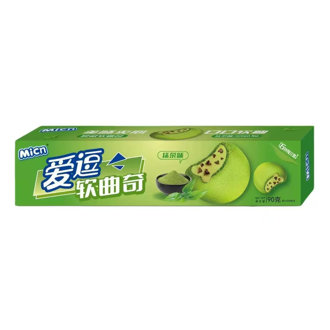 Biscoito Recheado Sabor Matcha（爱逗软曲奇）- Micn 90g