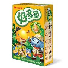Biscoito de Peixinho Sabor Frango com Mel（好多鱼）- Orion 33g