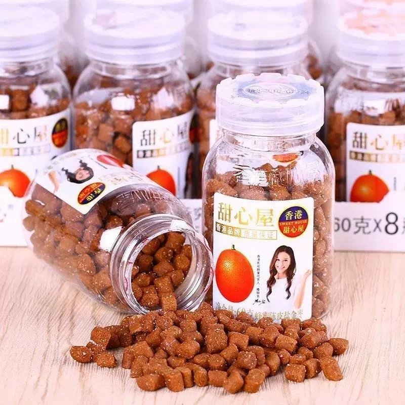 Tâmara Salgada com Mel e Casca de Tangerina（甜心屋蜂蜜陈皮盐金枣）- 60g