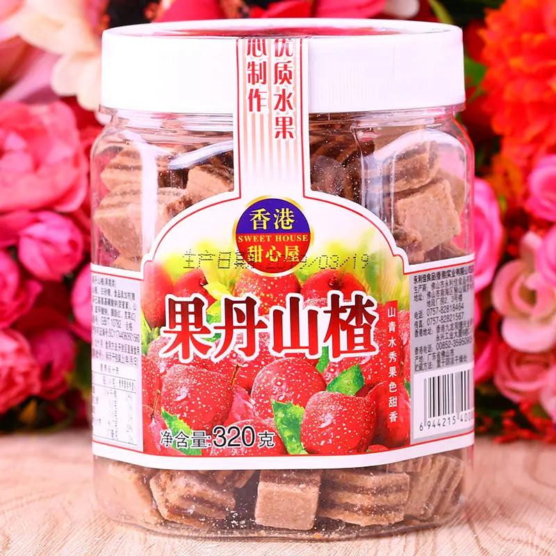 Bala de Hawthorn Doce（果丹山楂）- Sweet House 320g