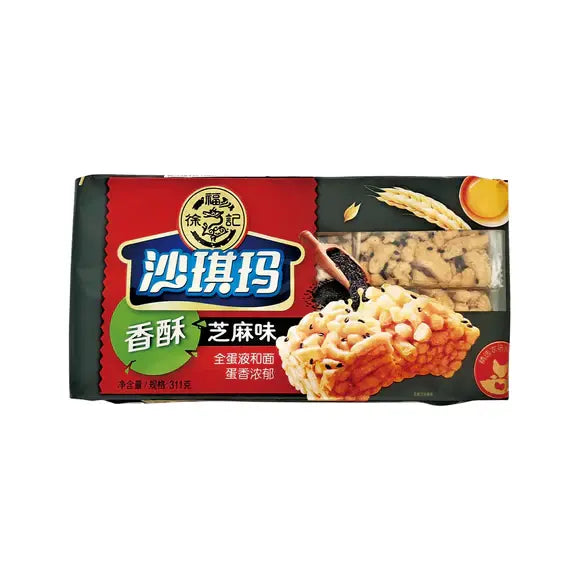 Sachima Sabor Gergelim（沙琪玛香酥芝麻味）- Xu Fu Ji 311g