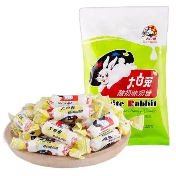 Bala de Leite Sabor Iogurte（大白兔奶糖）- White Rabbit 227g
