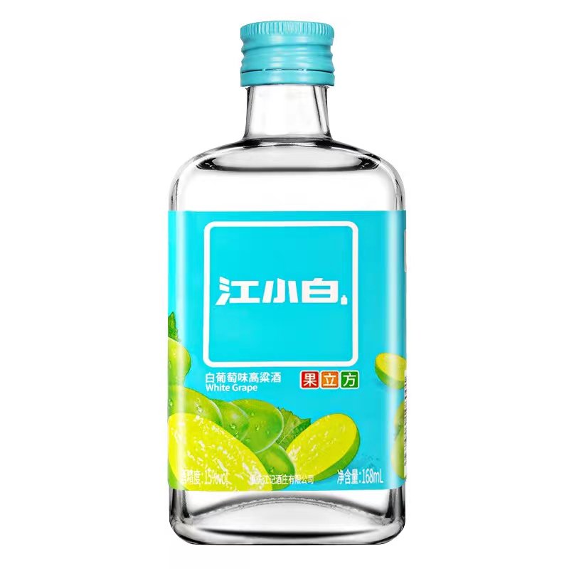 Licor de Uva Branca（果立方白葡萄味）- Jiangxiaobai 168ml
