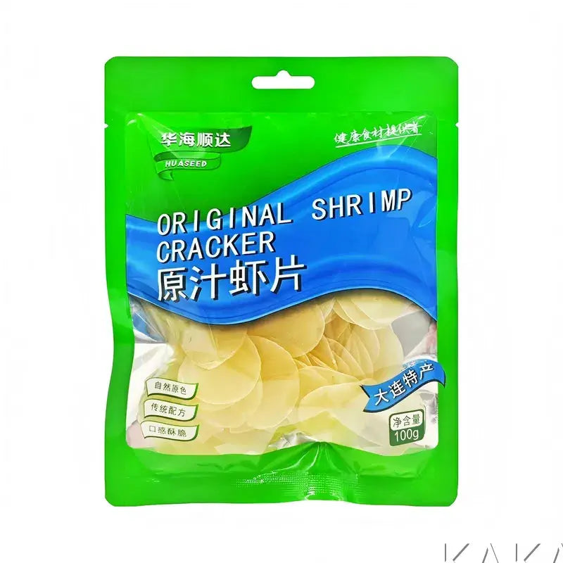 Bolacha de Camarão Original（原汁虾片）- Huaseed 100g