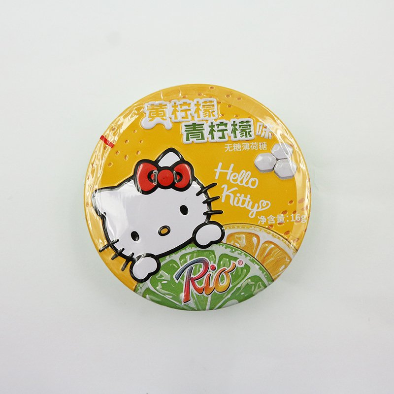 Bala de Limão e Lima com Menta（黄檸檬味+青檸檬味薄荷糖）- Hello Kitty Rio 16g