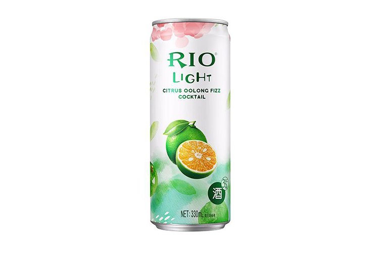 Rio Light Citrus Oolong Fizz Cocktail（微醺乐橘乌龙）- Rio 330ml