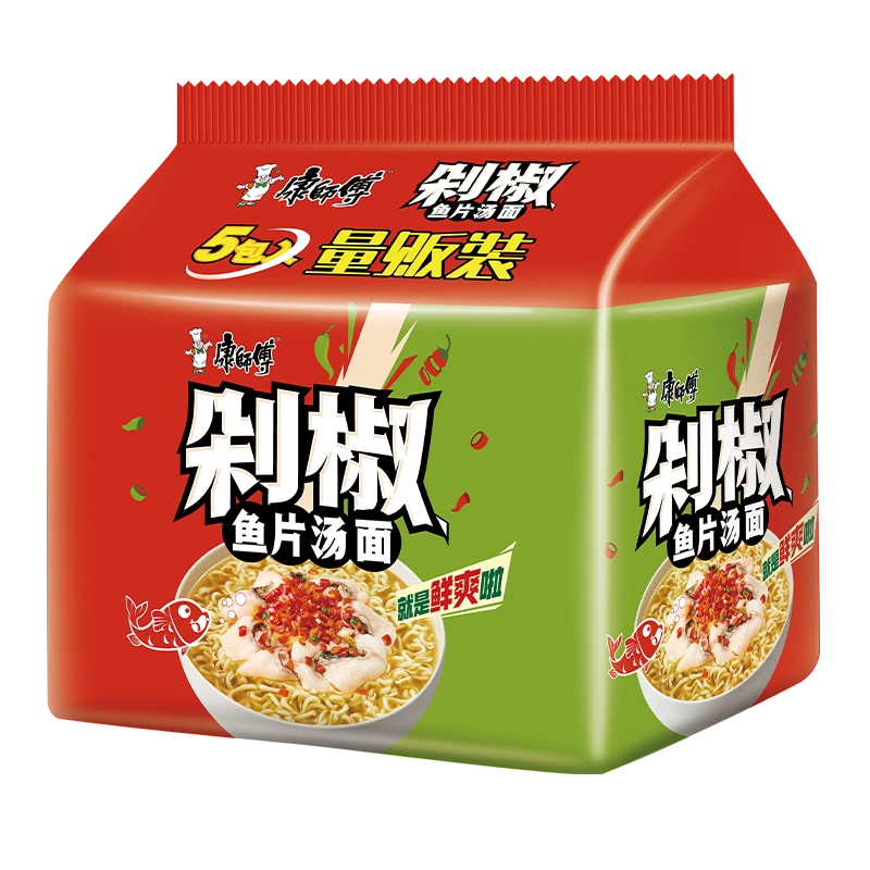 Lamen de Peixe com Pimenta（剁椒鱼片汤面）- Master Kong 550g
