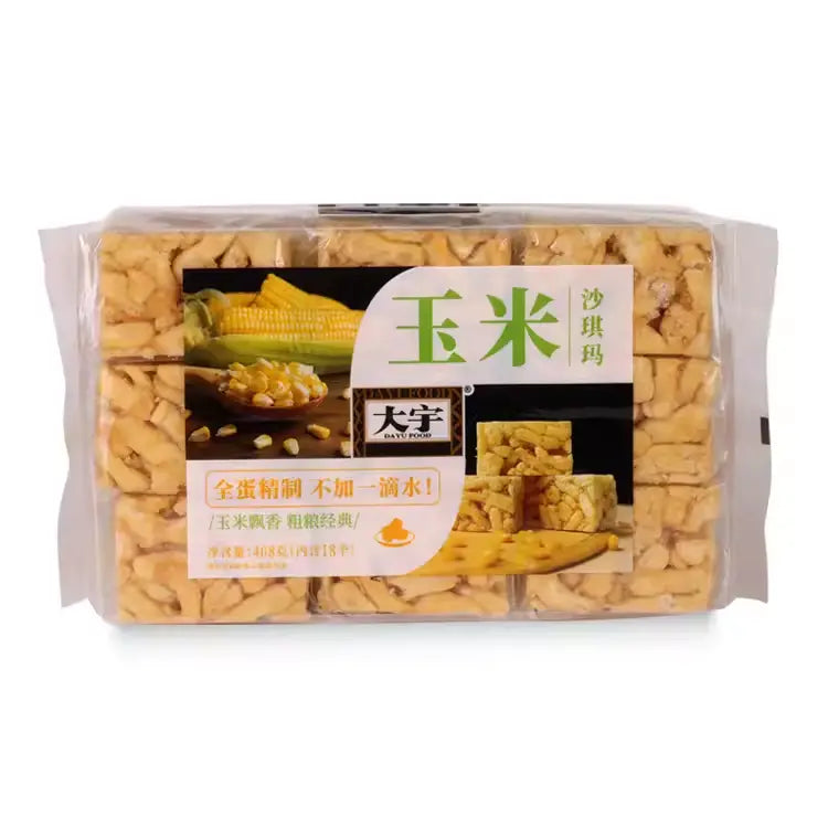 Sachima de Milho（玉米沙琪玛）- Dayu 408g