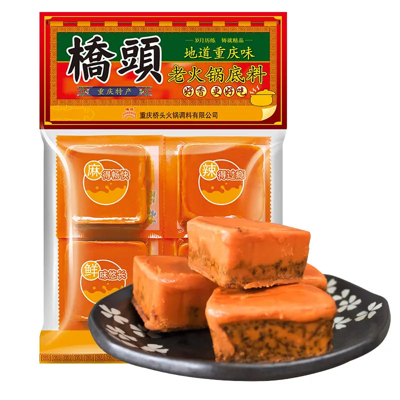 Tempero para Hot Pot Chongqing（桥头重庆老火锅底料）- Qiaotou 360g