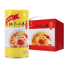 Mingau de Tâmara Vermelha e Milheto（娃哈哈红枣小米）- Wahaha 360g