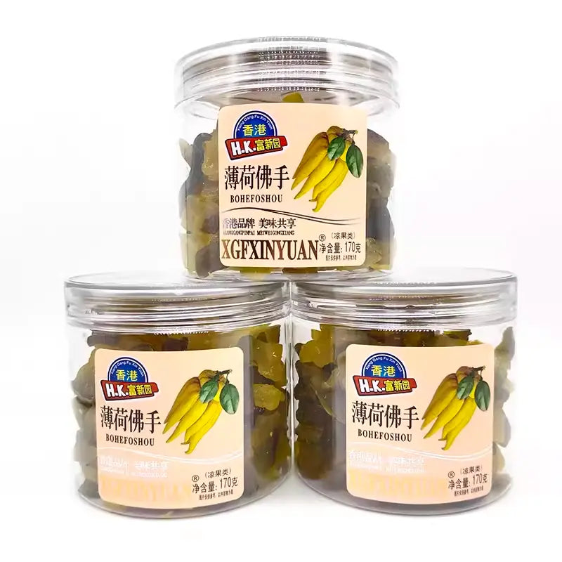 Pimenta Dedo de Buda em Conserva（薄荷佛手）- H.K 170g