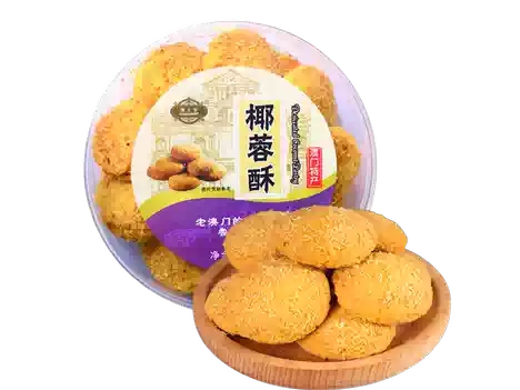 Biscoito de Coco（椰容酥）- Yue Ao Ren Jia 238g
