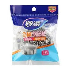 Esponja de Aço Inoxidável（妙洁c型金属钢丝球）- Miaojie 1 Unidade